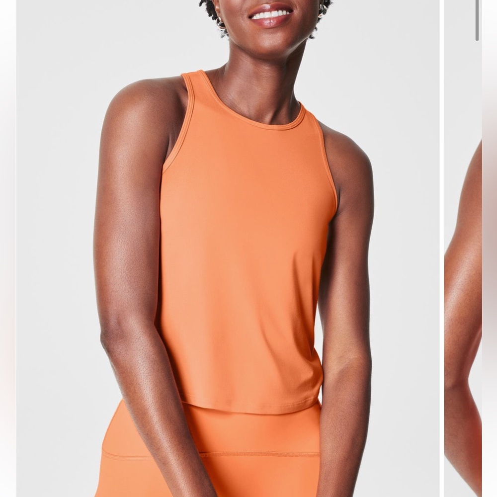 NWT SPANX® Butter Keyhole Tank Size XL Color: Nectarine